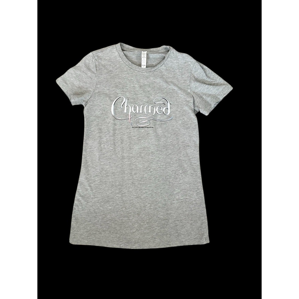 Vintage Y2k Charmed TV Show Promo Tshirt Witches Forever 2018 Sz Large Baby Tee